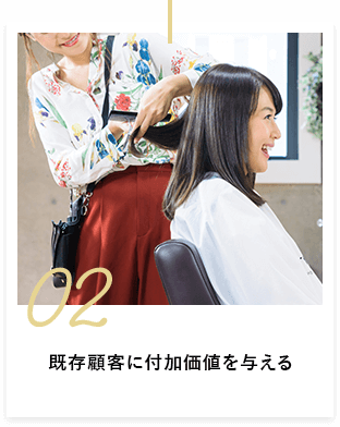 02：既存顧客に付加価値を与える