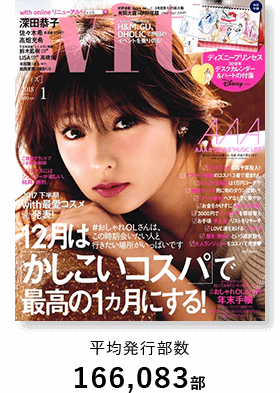 【with】平均発行部数 166,083部